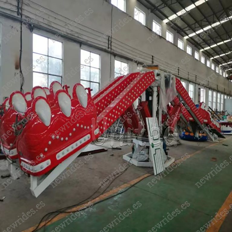 Jumping and rotating rides