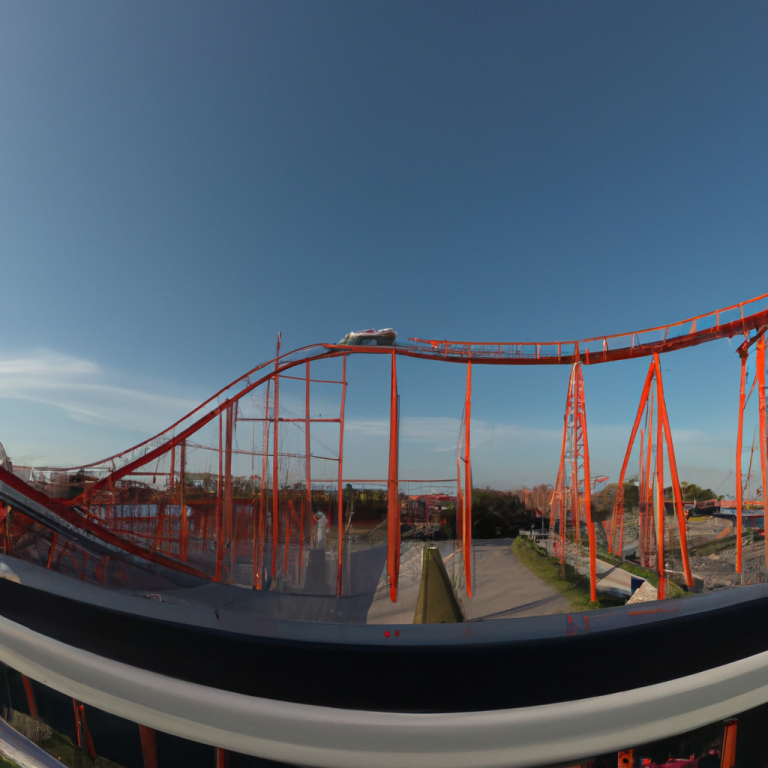 Montaña rusa de 360 grados para crear parques emocionantes