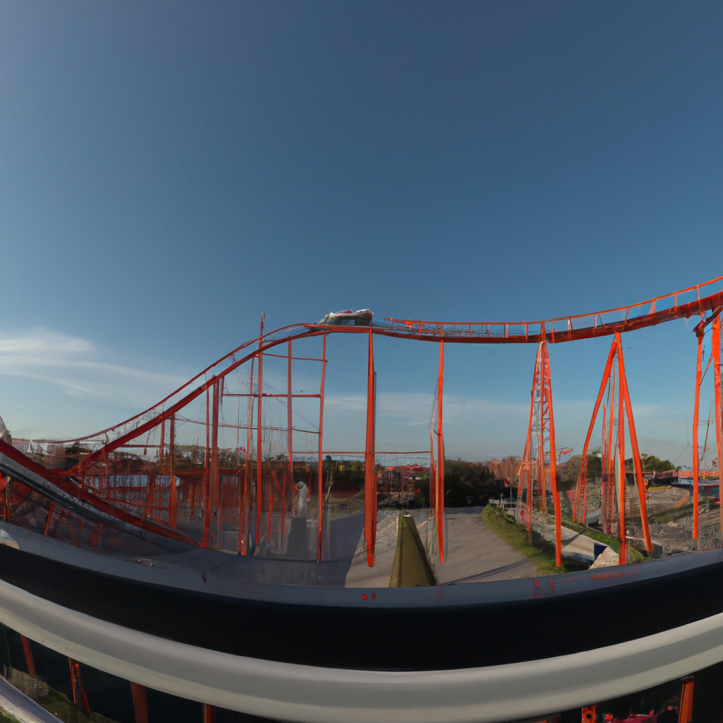 Montaña rusa de 360 grados para crear parques emocionantes